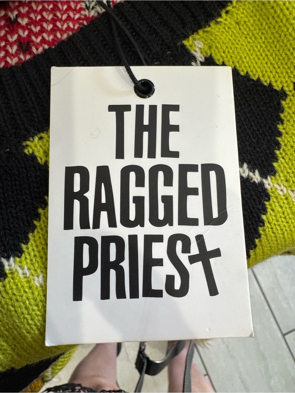 The Ragged Priest primary knIt pants are a size S but the fit is more like XXS. - Picture 8 of 11